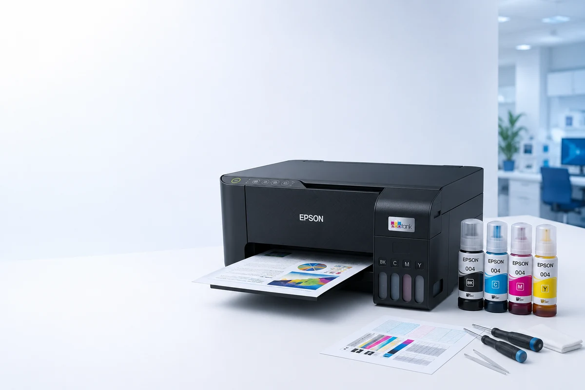 Epson EcoTank tanklı yazıcı teknik servis ve mürekkep sistemi desteği